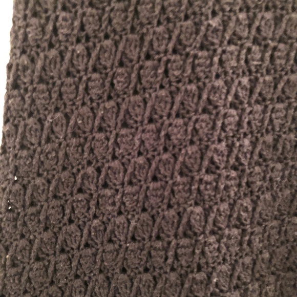 J. Crew Crochet Black Square-neck Dress - Picture 6 of 6